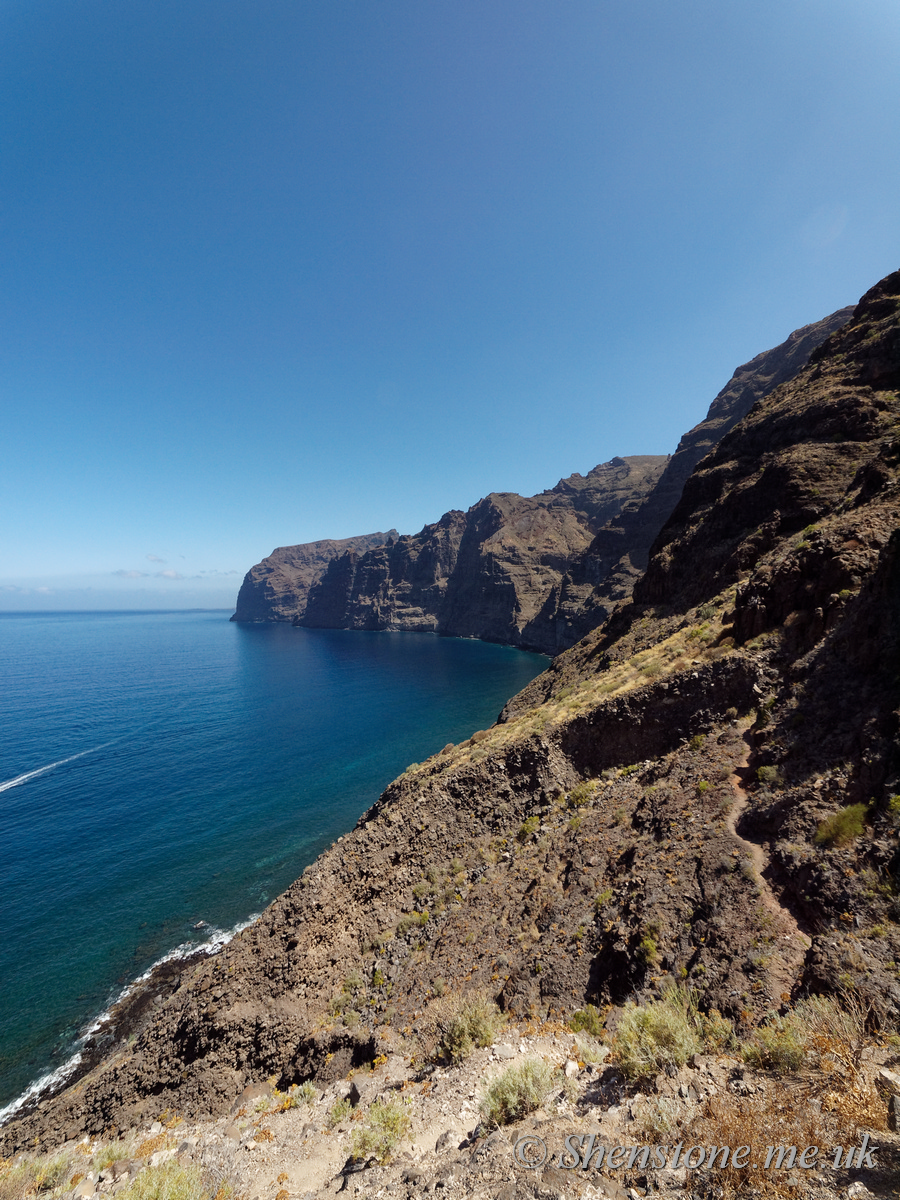  Los Gigantes cliffs of up to 800 metres in height